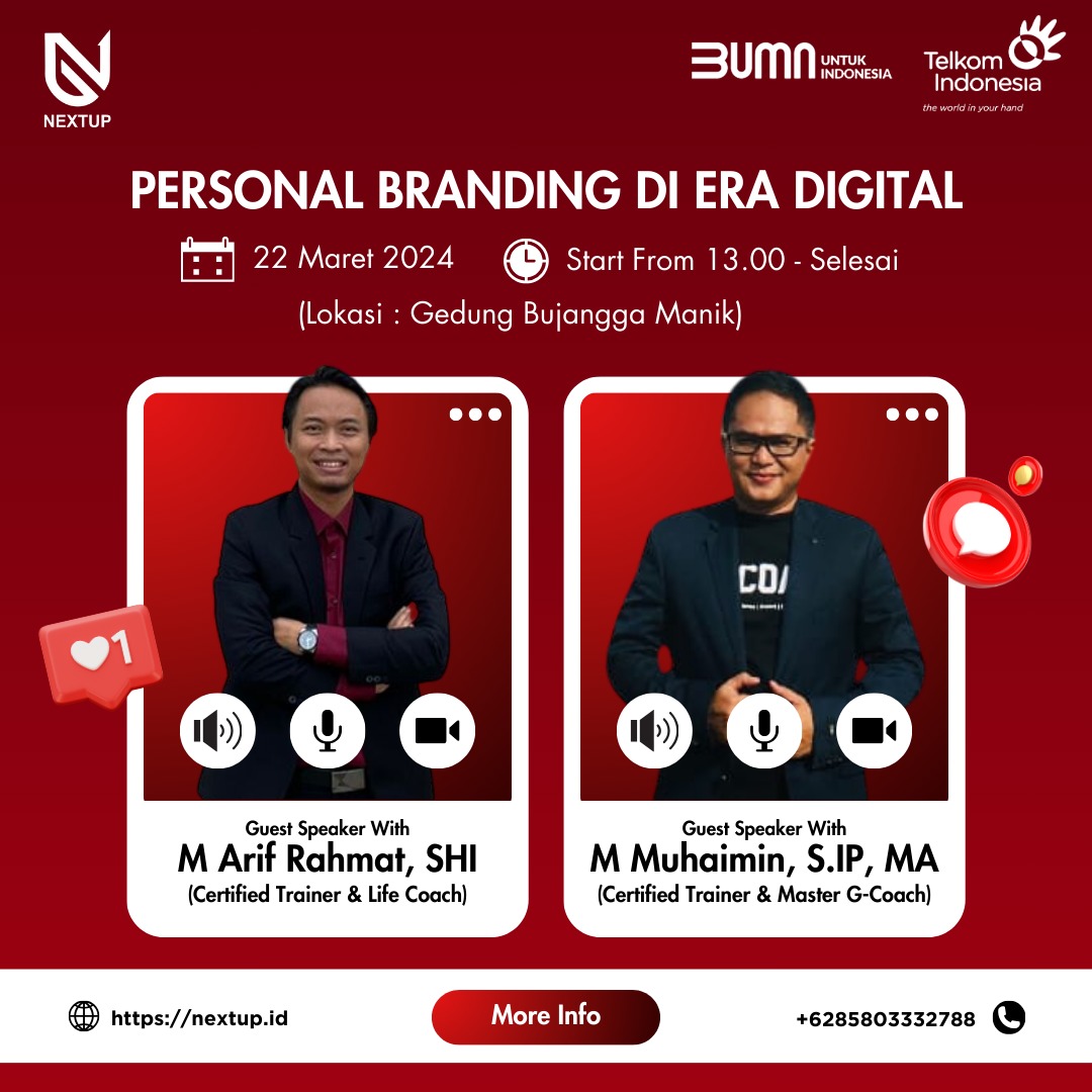 Seminar Personal Branding - Nextup ID