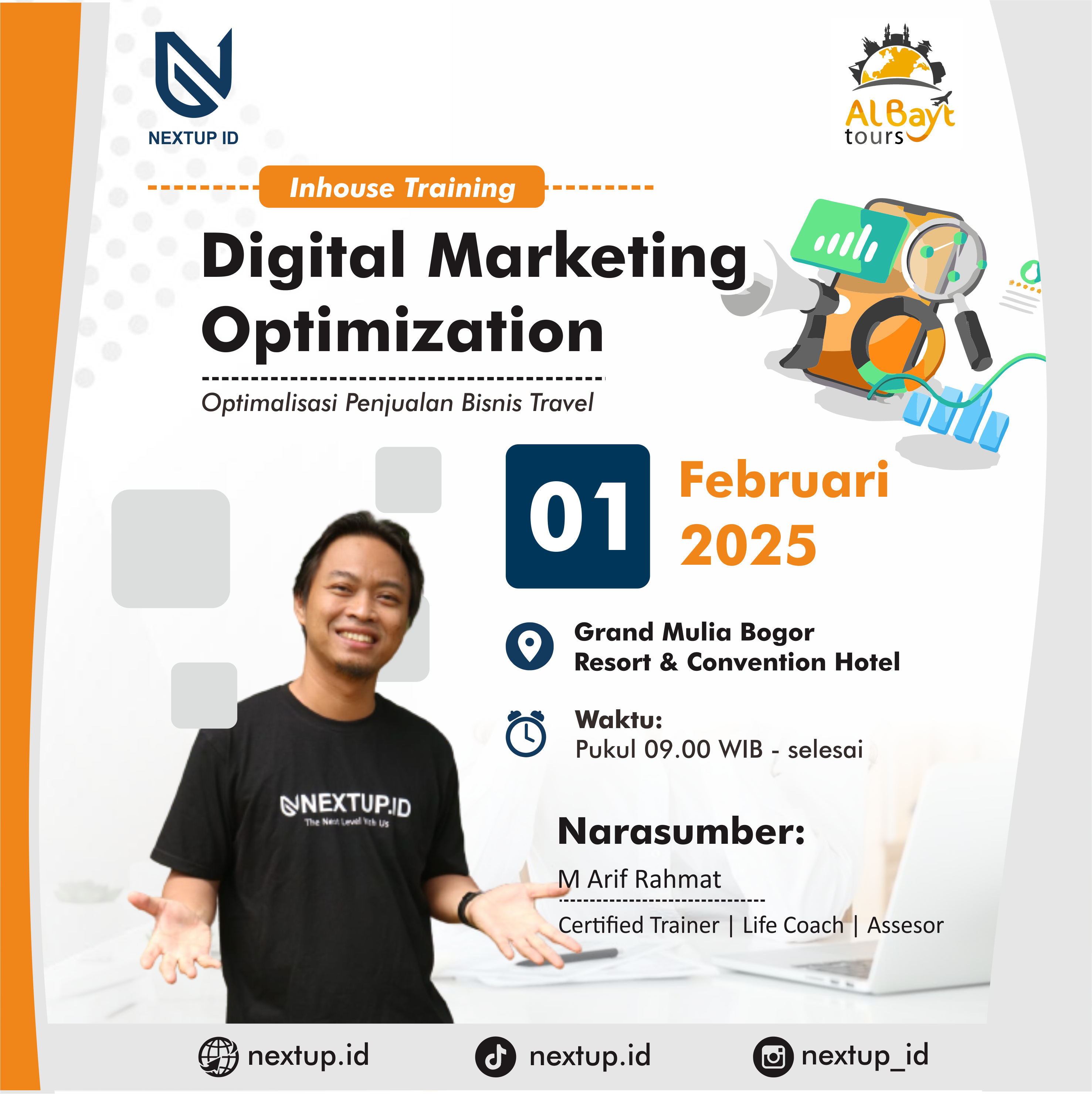 Pelatihan Digital Marketing - Nextup ID