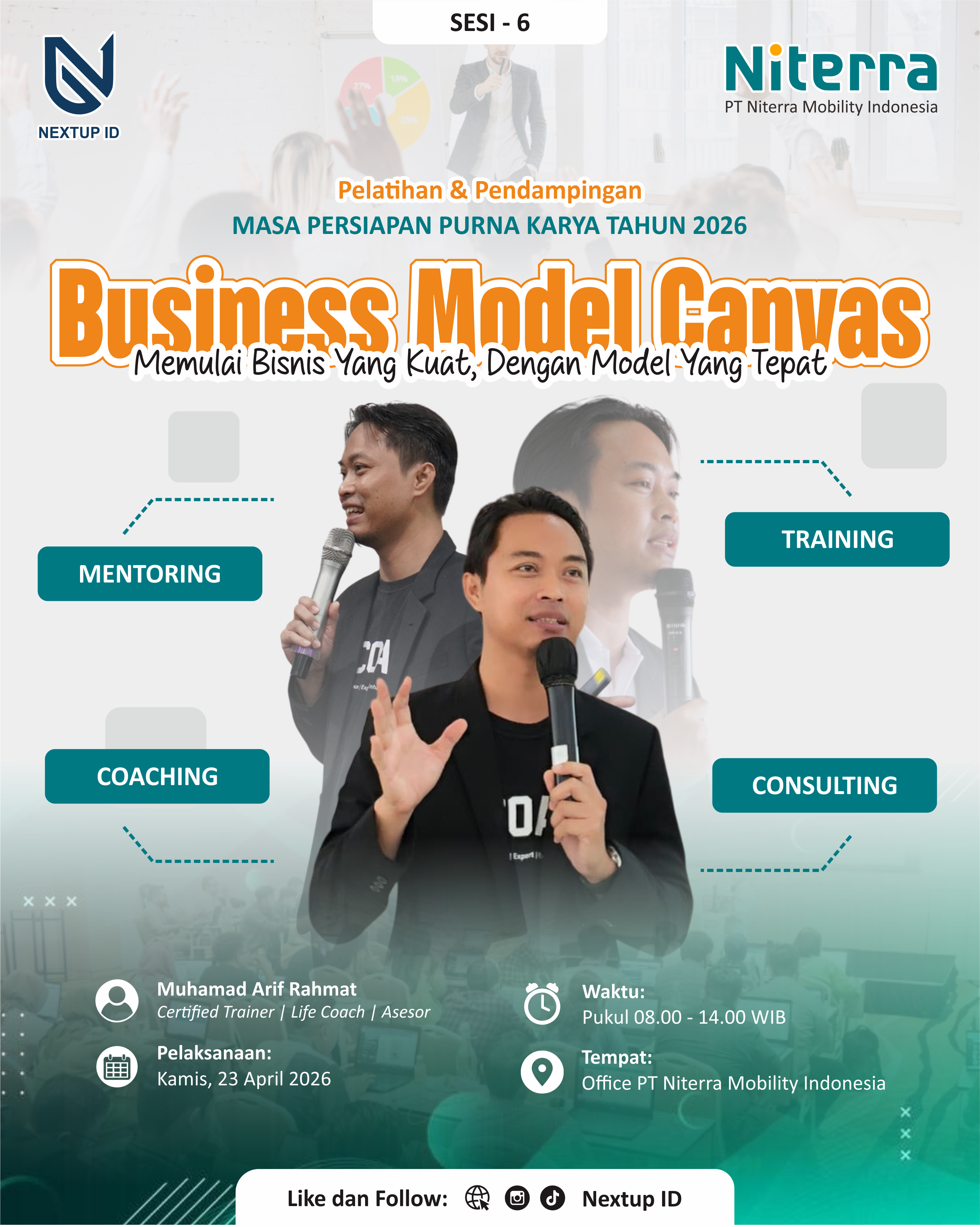 Pelatihan Business Model Canvas - Nextup ID