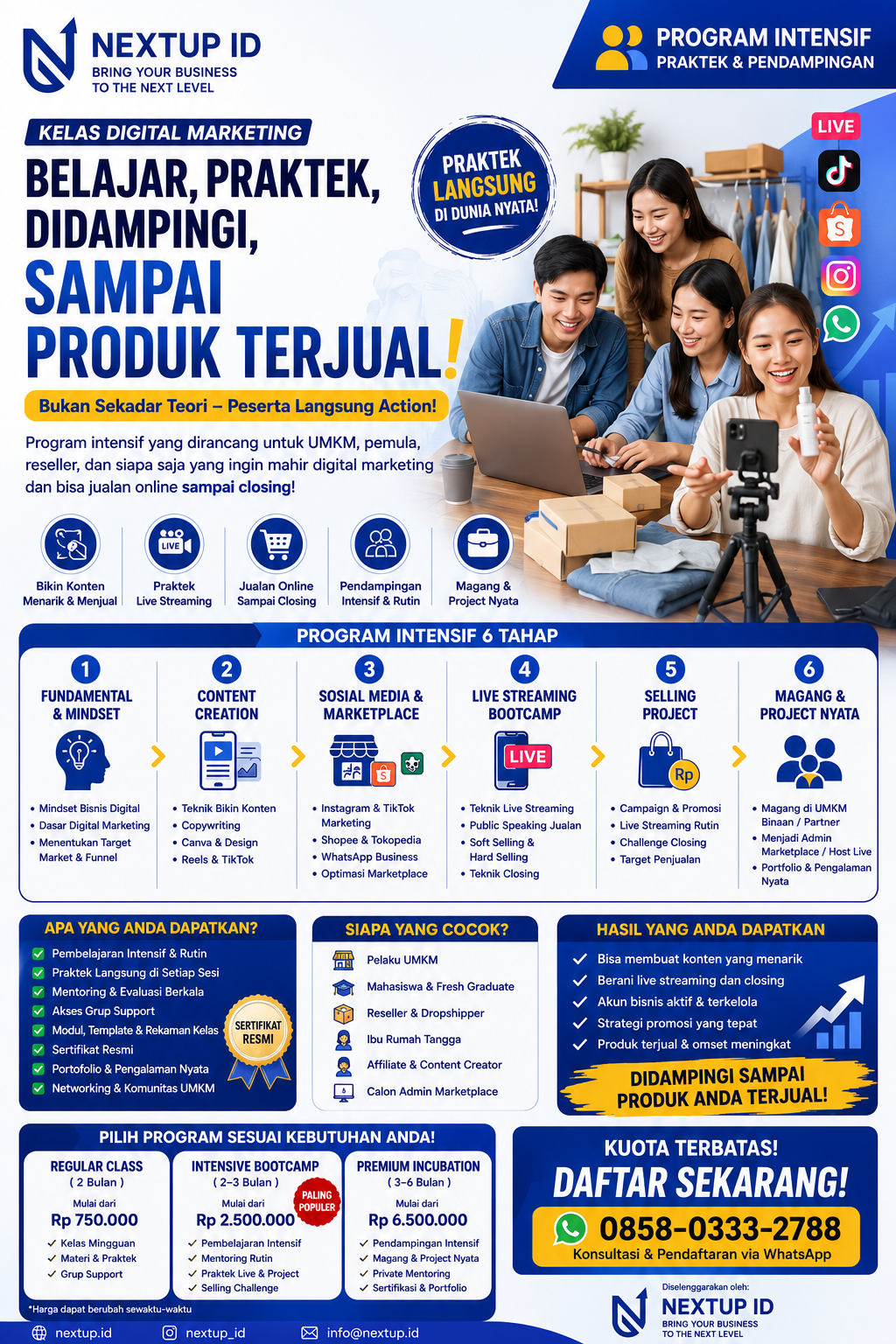 Program Intensif Digital Marketing