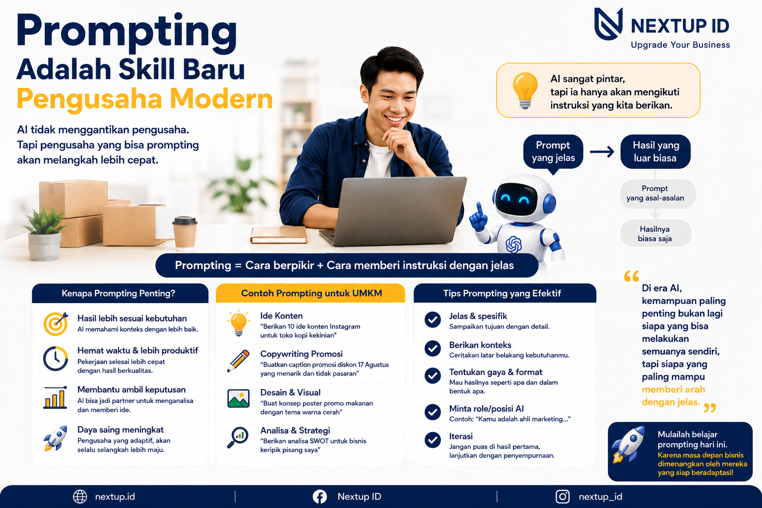 Prompting Skill Untuk Pengusaha - Nextup ID