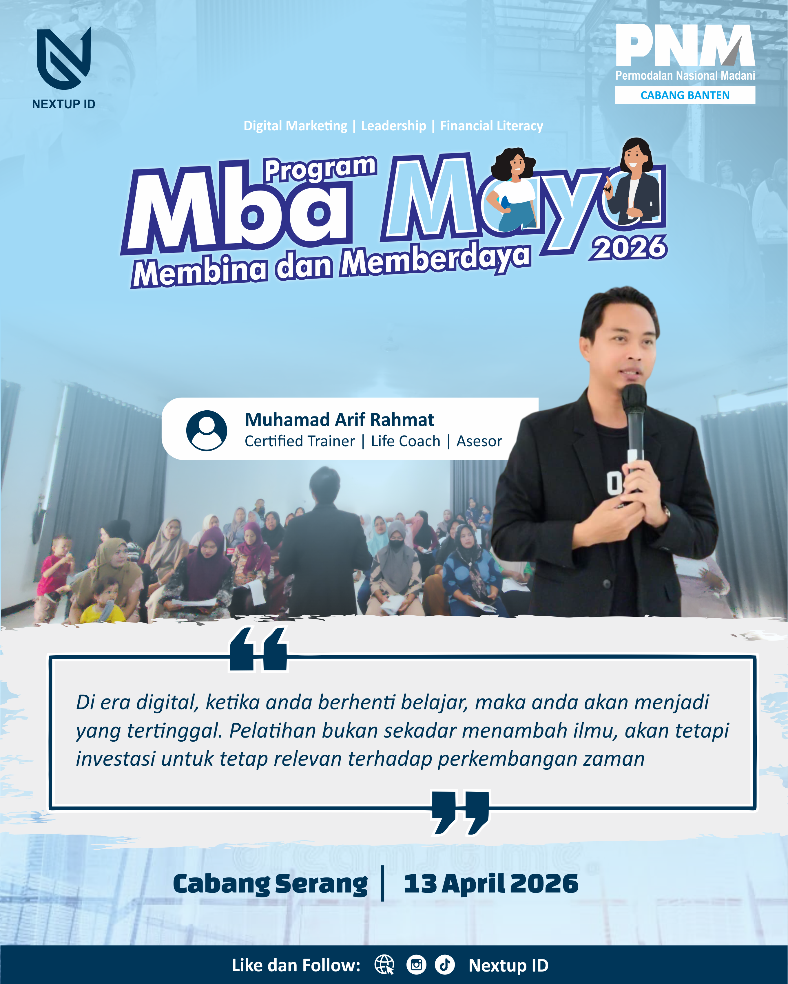 Pelatihan Masa Persiapan Pensiun - PT Niterra Mobility Indonesia