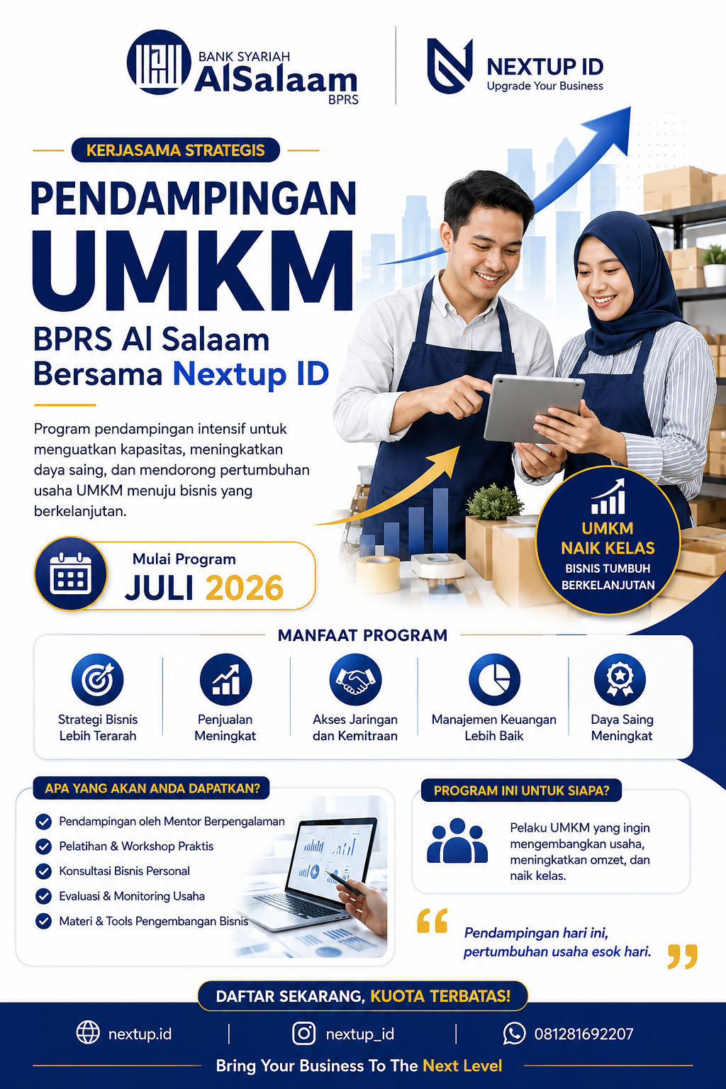 Program Pendampingan UMKM - Nextup ID