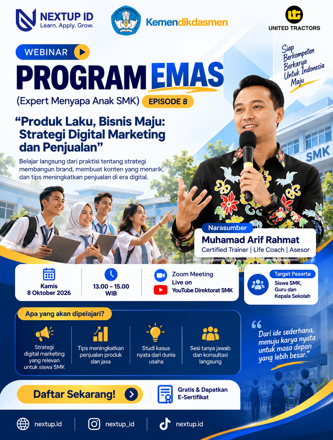 Wirausaha Digital untuk Siswa SMK
